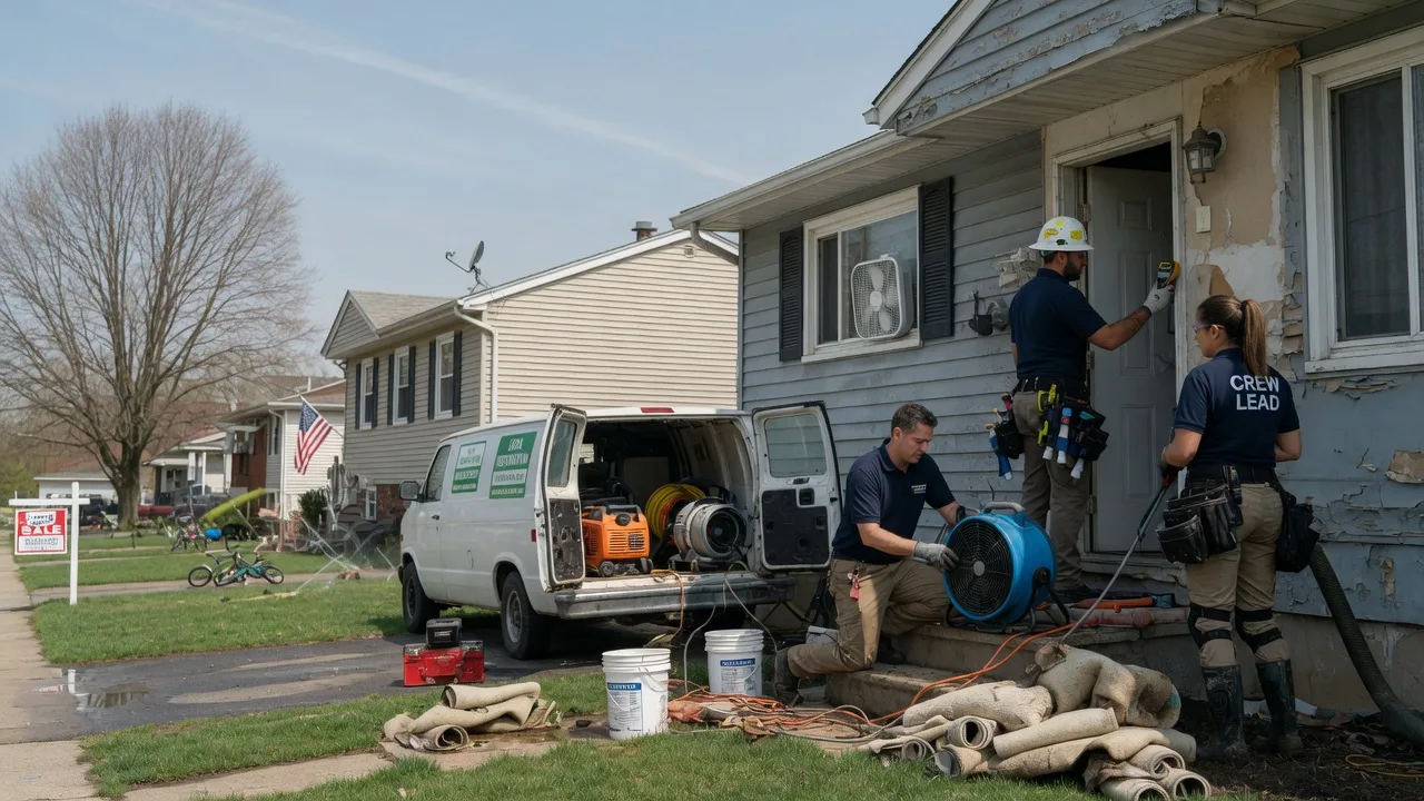 Flood Cleanup in Farmingville, NY near me